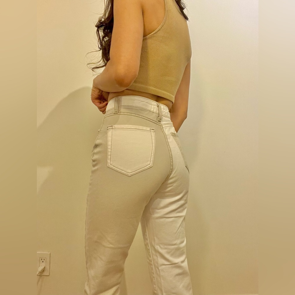 Stradivarius Patchwork Mom Jeans - image 2